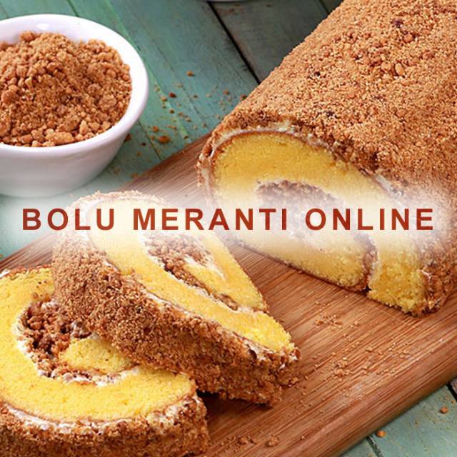 

Bolu Meranti Topping Kacang (Keju/Moka/Kacang/Cappuccino/Blueberry/Strawberry/Nenas)