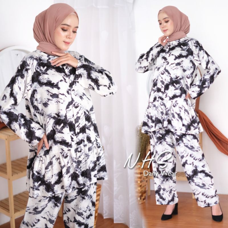 AZILA DAILY SET  XL dan XXL ld 120cm JUMBO