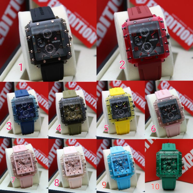 Jam Tangan Wanita Expedition 6808 E6808 E 6808 | Original