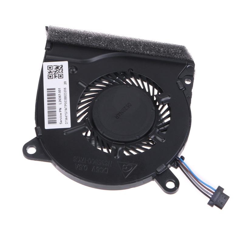 Bt Laptop Radiator 5V 0.5A 4pin 4-kabel CPU Cooling Fan Tenang Notebook Pendingin Untuk HP 14-CE Series Fan L26367-001