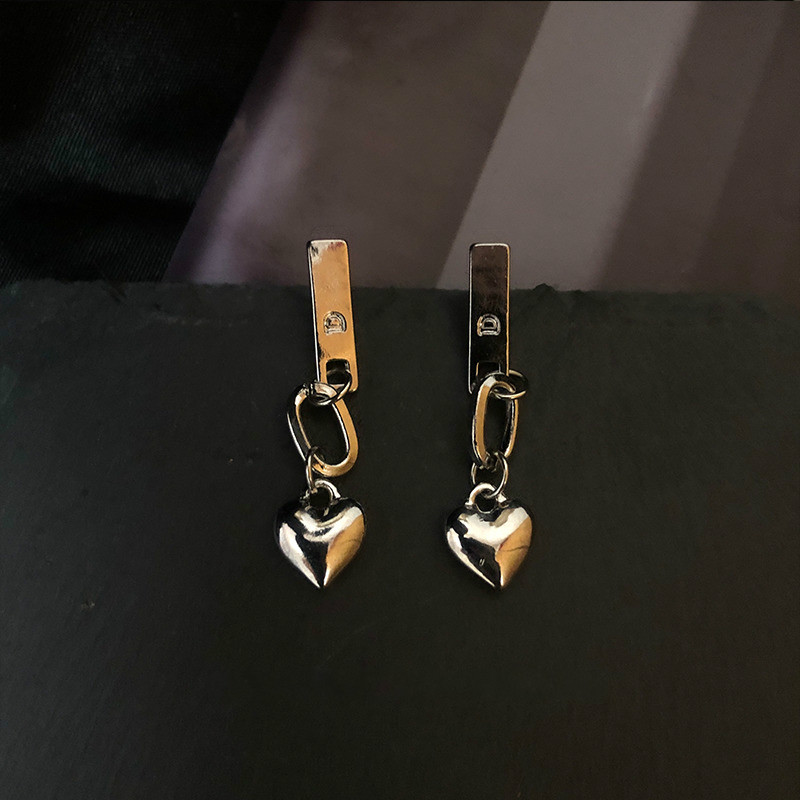 Love Earrings Simple Temperament Harajuku Punk Style