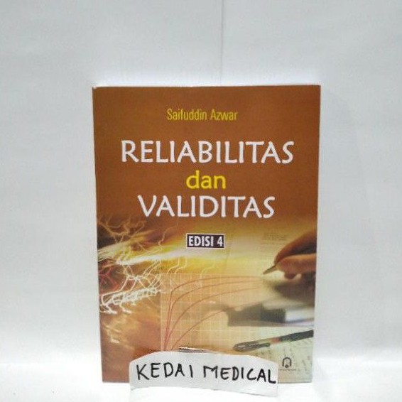 BUKU RELIABILITAS DAN VALIDITAS EDISI 4 SAIFUDDIN AZWAR ORIGINAL