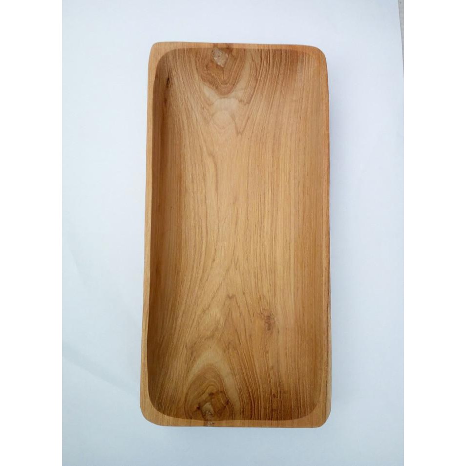 Piring Kayu / Piring Kayu Jati / Piring Kayu Panjang