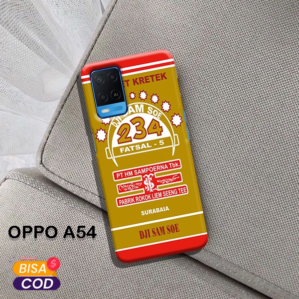 Wintercase - Case Hp OPPO A54 - Casing Hp OPPO A54 - Case Hp - Case HP Kemasan Rokok Case hp -  Peli