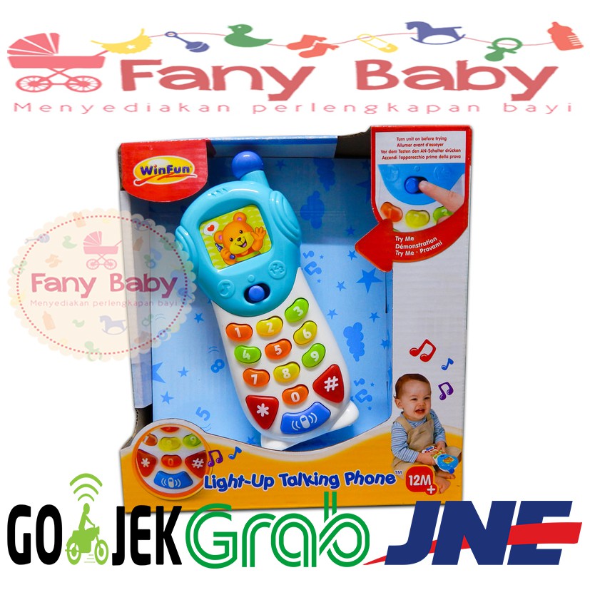 WINFUN LIGHT UP TALKING PHONE 0619 - NL