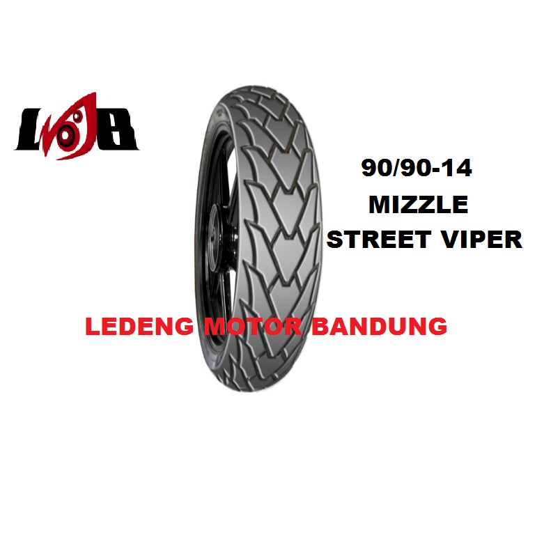 Mizzle 90/90-14 Street Viper Ban Tubeless Motor Matic Matik Ring 14