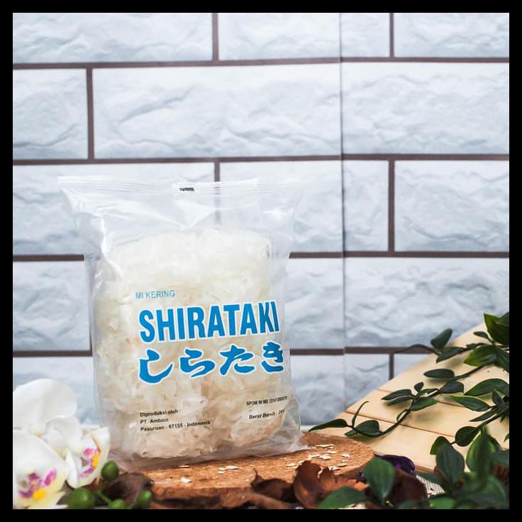 

Dry Shirataki - 250G (Mie Kering Shirataki) Promo