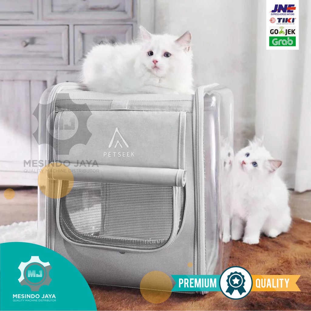 Tas Ransel Hewan Anjing Kucing Pet Cargo Pet Carrier Travel PETSEEK!