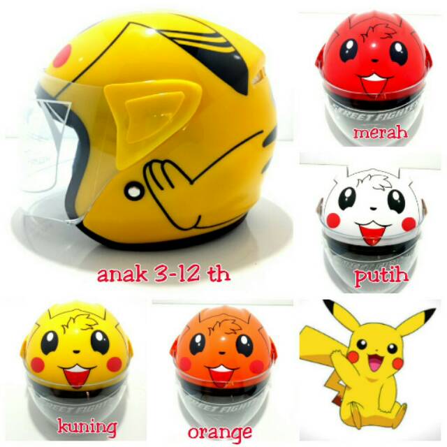 HELM ANAK MOTIF KARTUN NTC