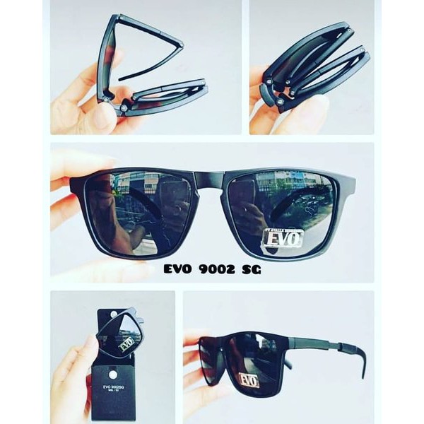 Jual kacamata lipat lensa minus hitam unik Low Price