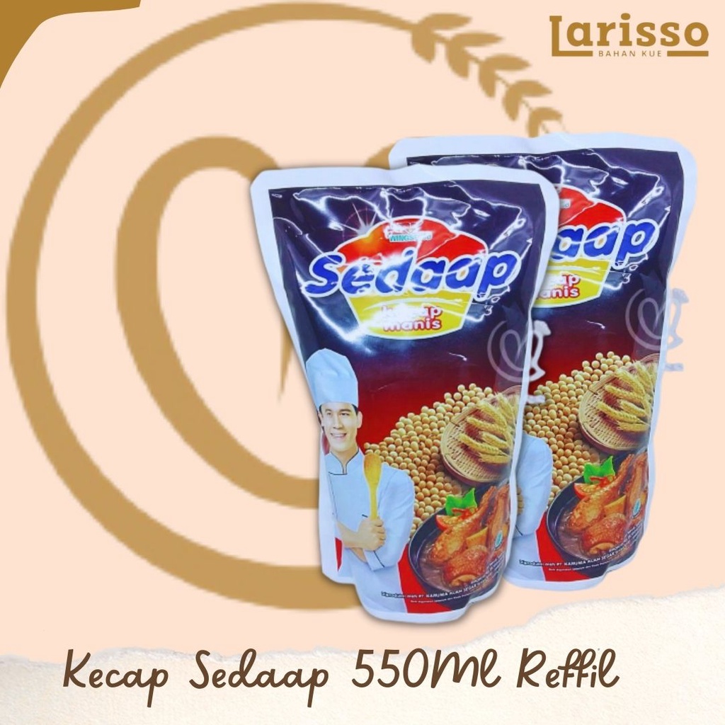 

KECAP MANIS SEDAP 550ML REFFIL POUCH