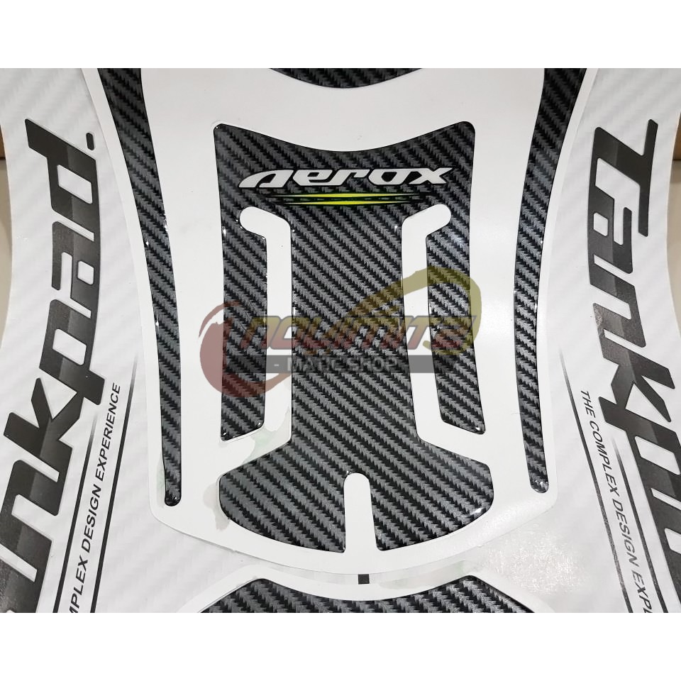 Fuel Tank Pad Motif Carbon Yamaha Aerox 155