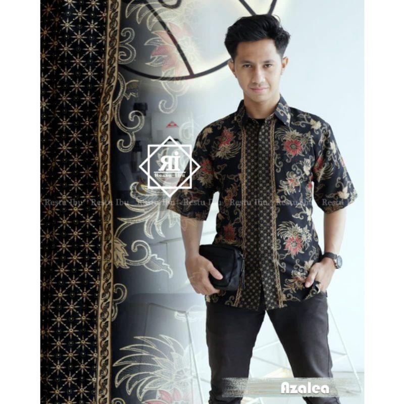 KEMEJA BATIK PRIA/KEMEJA BATIK TANGAN PENDEK/KEMEJA BATIK TERLARIS