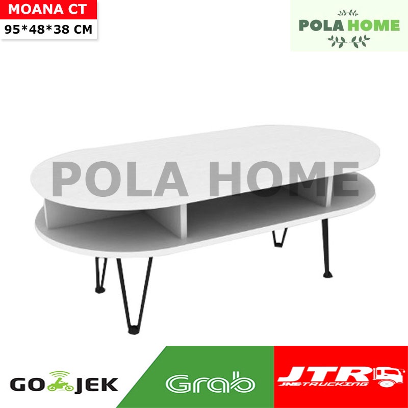 Pola RC Dachi Moana Coffee Table Meja Tamu Multifungs