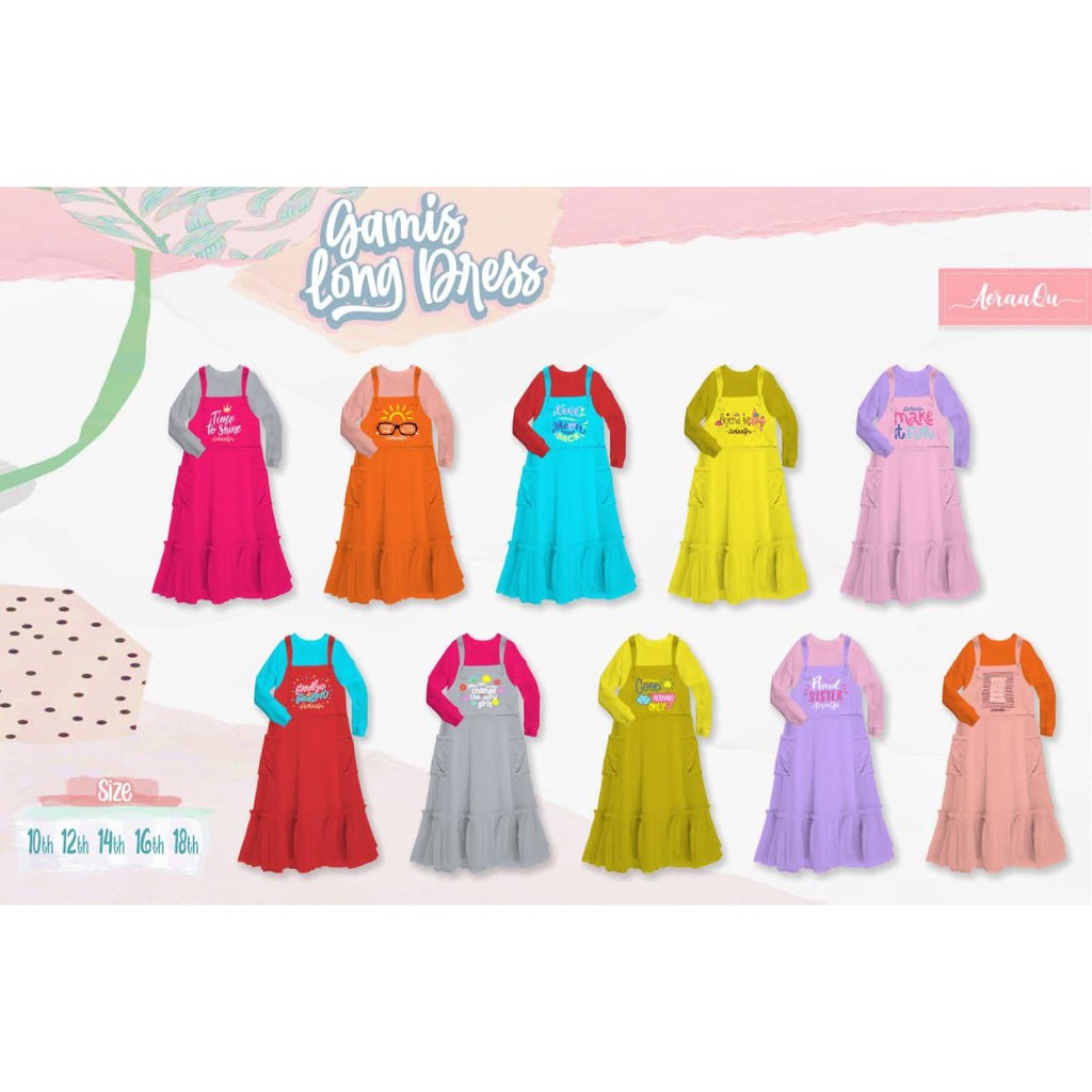Gamis Long Dress Aeraaqu Gamis Junior Aeraaqu Gamis Long Dress Junior