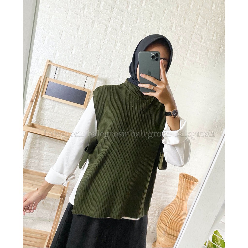 [COD] Vest Rompi Rajut Tali rajut tali/rompi vest/rompi SALUR