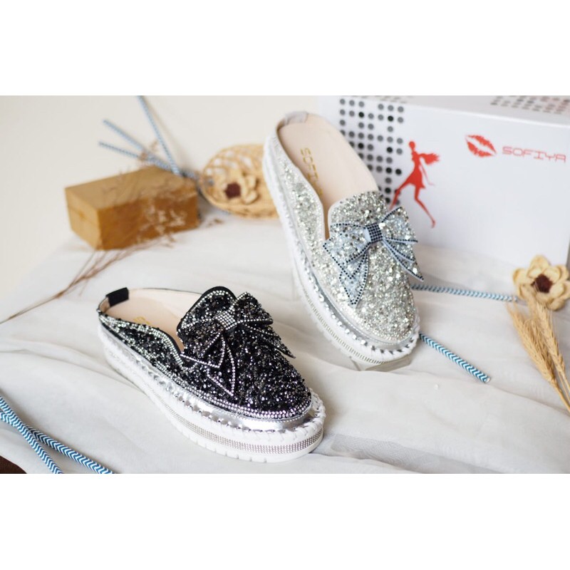 Sandal Wedges wanita impor Sofiya 1190-4 termurah