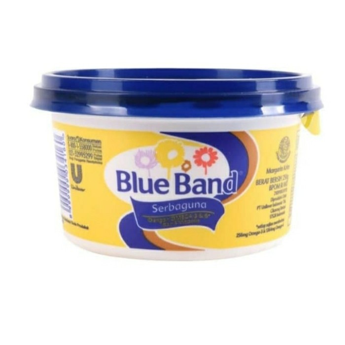 

Blue Band Serbaguna Tub cup 250g 250 gram blueband margarin mangkok