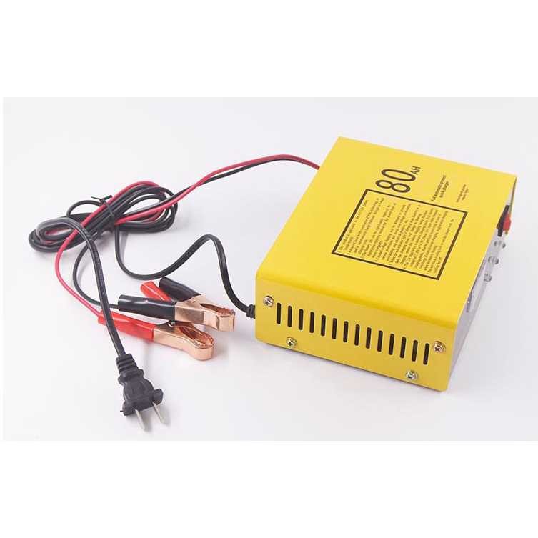 Best Seller ! UrbanRoad Charger Aki Mobil Motor Lead Acid 140W 6V/12V 80AH - XW-10