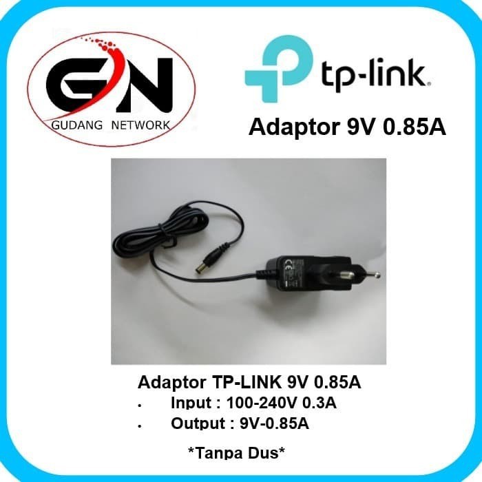 TP-LINK Adapter 9V/0.85A