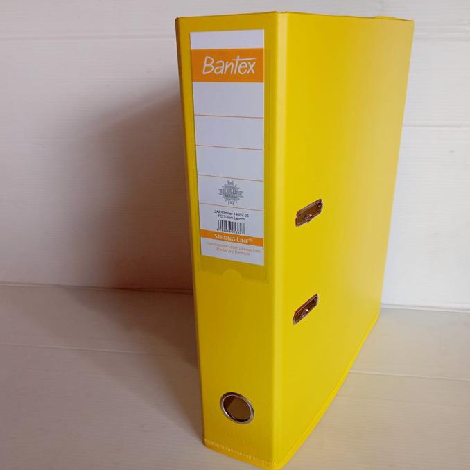 

BISA COD Ordner Bantex 1465-26 (LEMON) Folio 7 cm STOK TERBATAS Kode 152