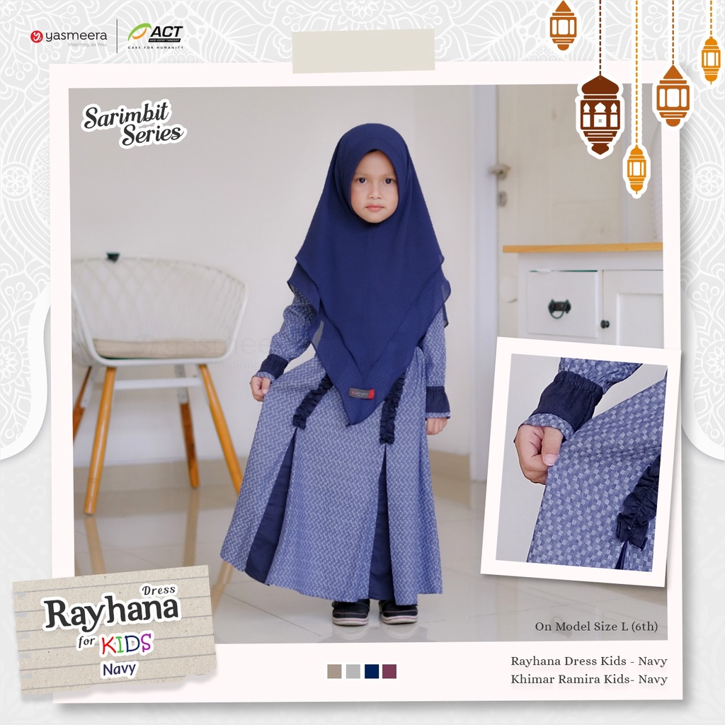 RAYHANA DRESS KIDS YASMEERA