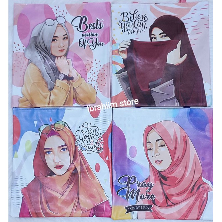 TOTEBAG WANITA AESTHETIC KULIAH / TOTEBAG WANITA AESTHETIC KULIAH