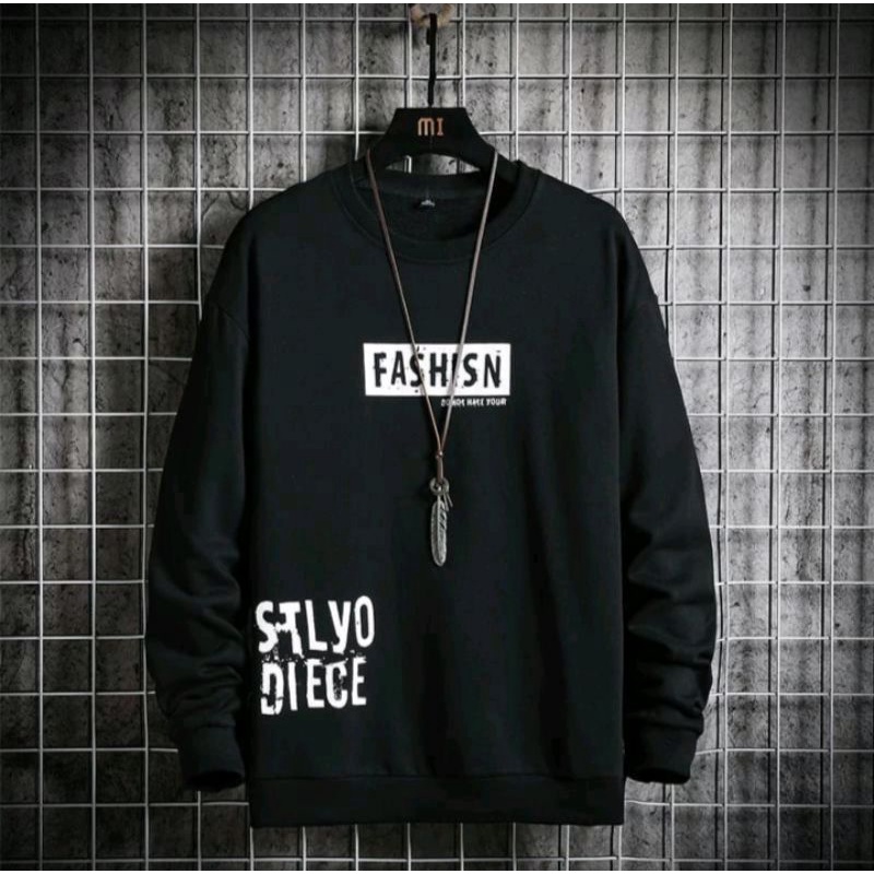 COD Sweater crewneak #FASHISN big size pria wanita big size