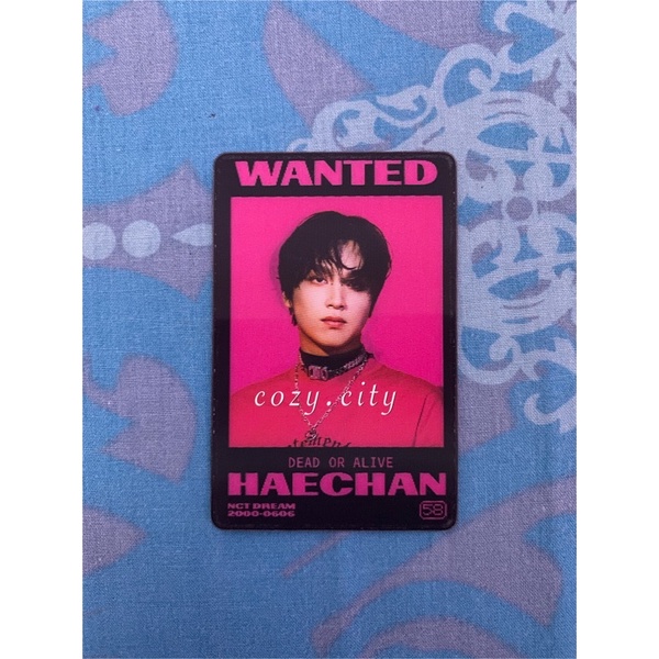 pc lenticular haechan glitch mode glitch ver