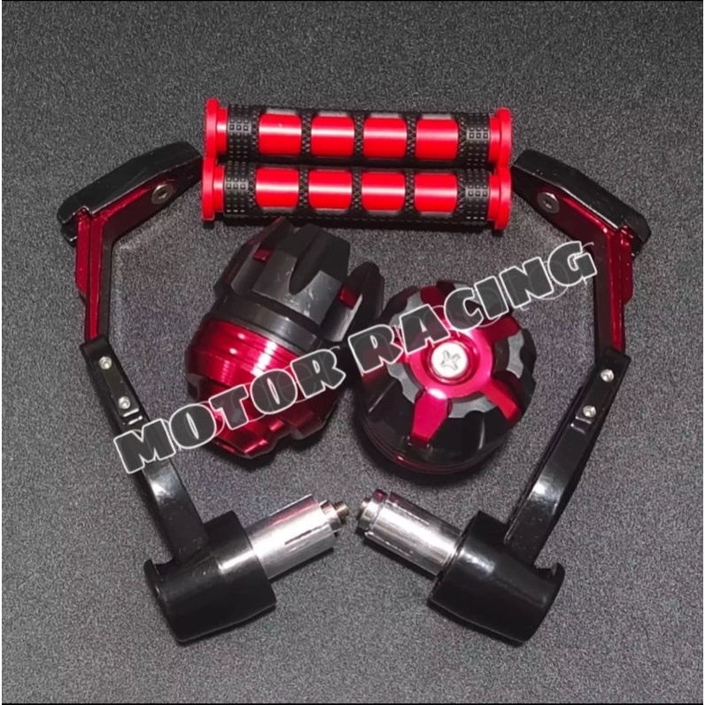 Proguard Robot Besi Logam + Karet Handle + Jalu As Roda harga sudah sepaket 3in1