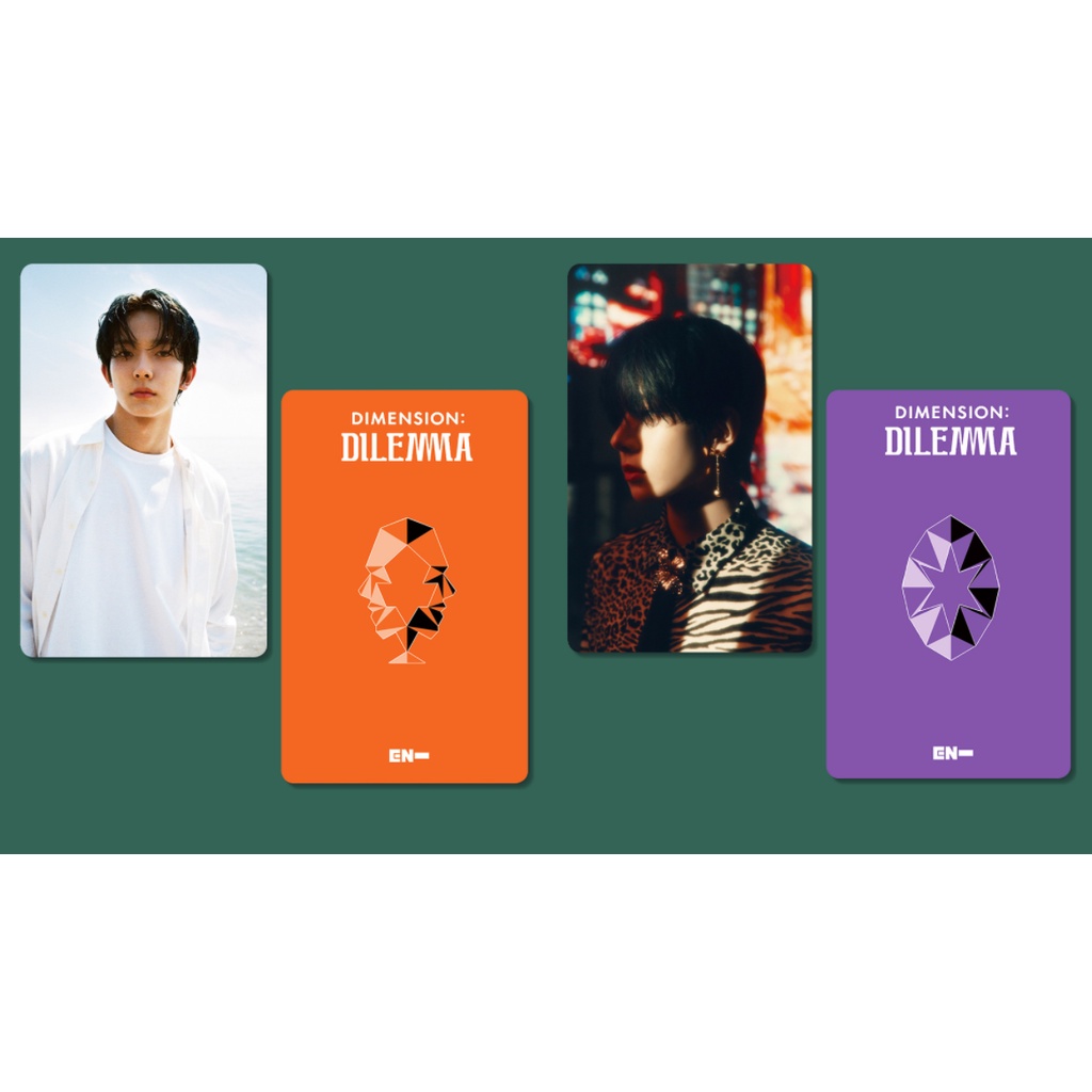 8pcs Kartu Foto Album DILEMMA