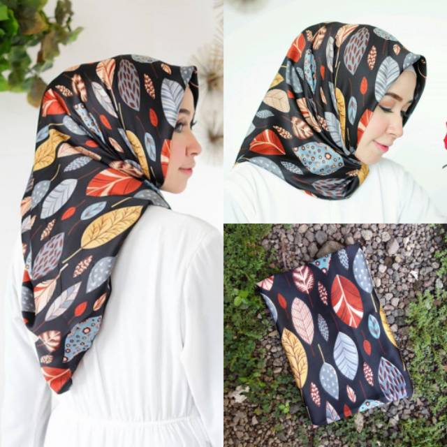 Hijab Segi Empat Maxmara Dauny / Hijab Square Motif Dauny