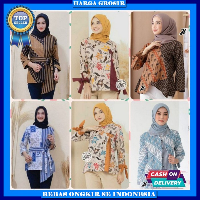 Buju Remaja Impor Atasan Cewe Fashionable Baju Kondangan Bju Kerja Perempuan Atsan Remaja Kekinian A