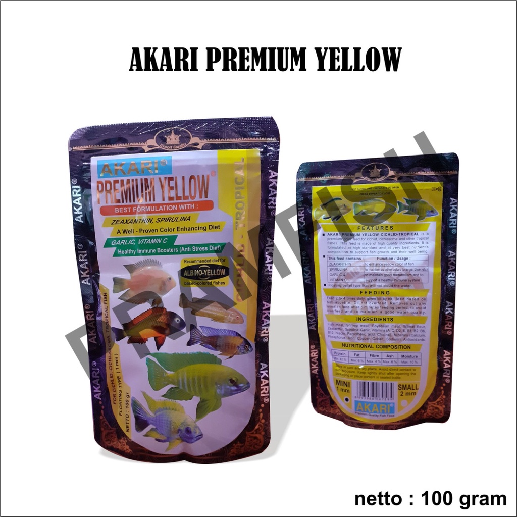 AKARI PREMIUM YELLOW