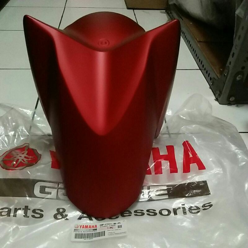 sparbor depan NMAX warna merah doff 2dp-f1511-00-p5