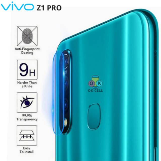 TG Anti Gores Layar Kaca Kamera belakang VIVO Z1 PRO Tempered Glass Camera Lens Premium