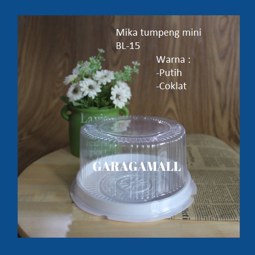 Mika tumpeng mini mika plastik mika kue tumpeng mini mika tumpeng mini bulat uk 15x9 cm mika tumpeng