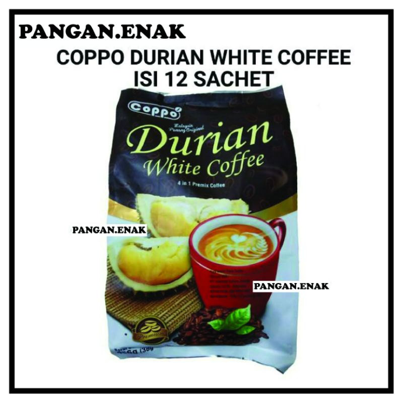 

COPPO DURIAN WHITE COFFEE ISI 12 PCS