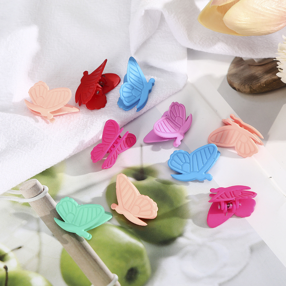 8/10 Pcs Korean Ins Macaron Cartoon Animal Hair Clip for Kids Fashion Cute Hair Claw Clips Girls Hair Accessories