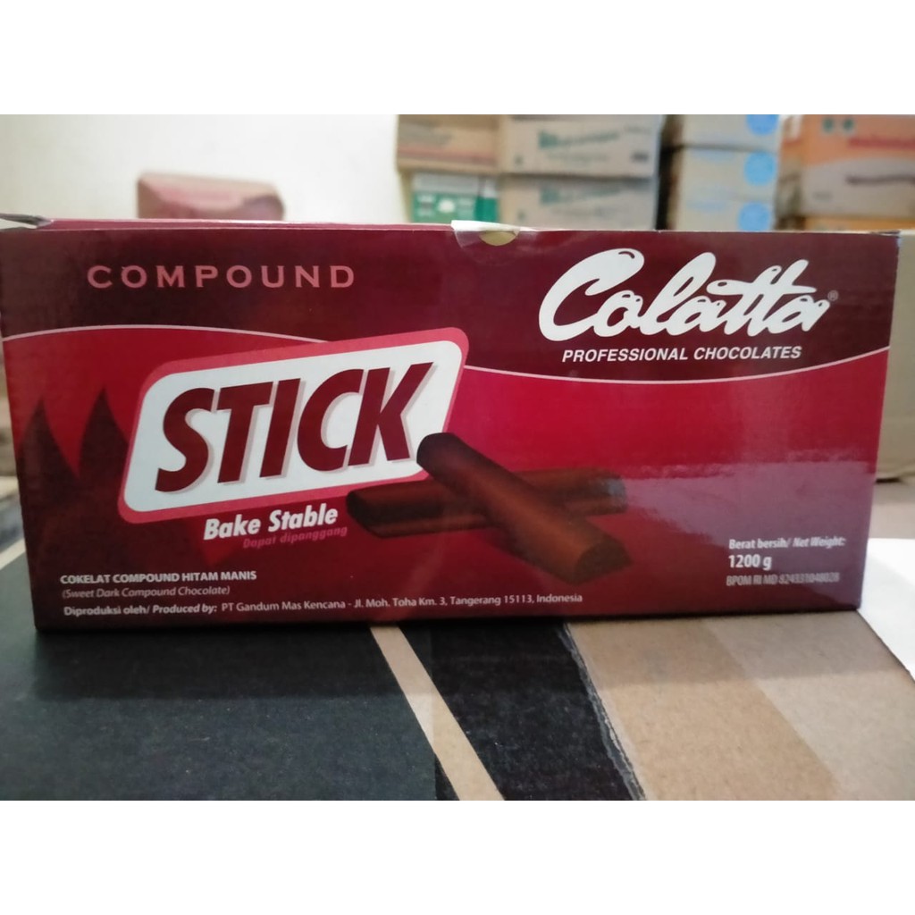 Colatta Chocolate Stick -  Cokelat Stik 200gr