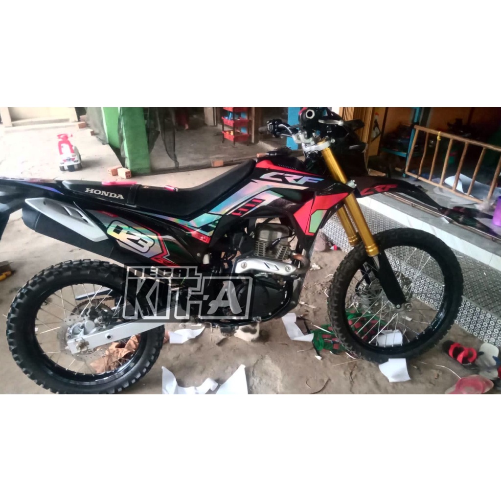 Decal Sticker Honda Crf 150L Dekal Striping Full Hologram Crf