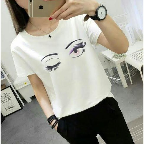 Baju kaos wanita, baju santai,baju atasan