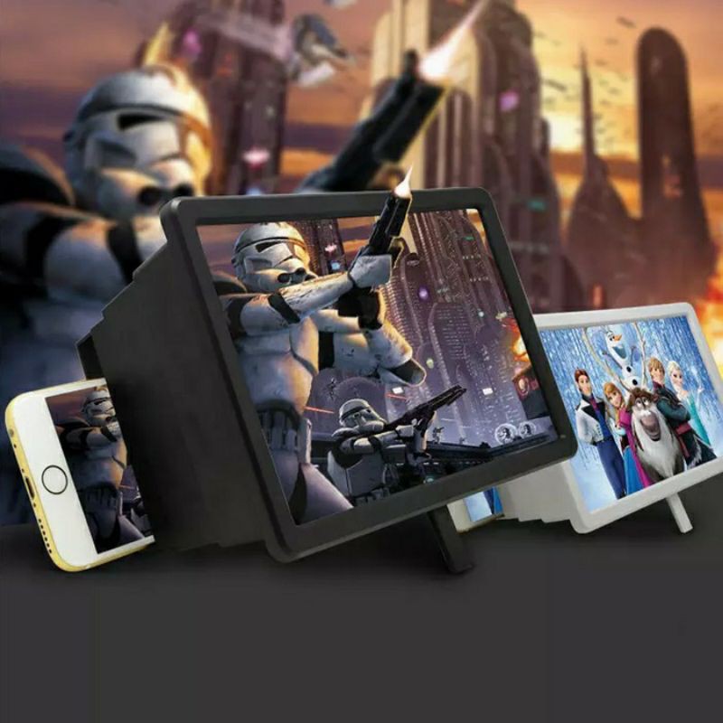 BLUEPINK 3D Enlarged Screen / Pembesar Layar HP 3D F2 / Cinema Screen HD / SCREEN ZOOM