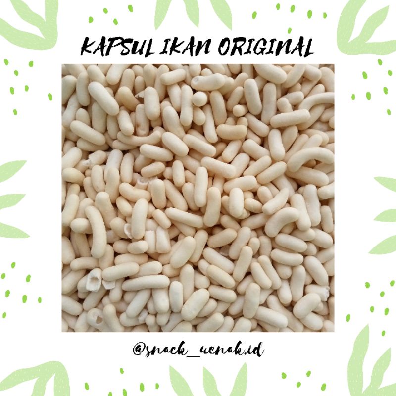 

SNACK KILOAN KAPSUL IKAN ORIGINAL 500 GRAM | CEMILAN MURAH MAKASSAR