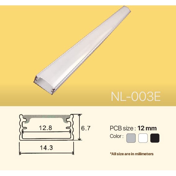 LED Stripe Cover Frame Lampu