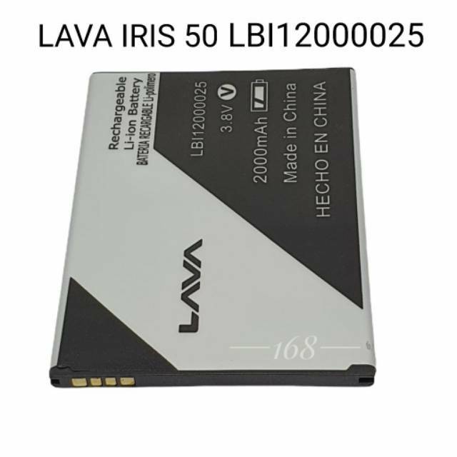 Baterai Batre Handphone Lava Iris 50 Batere Hp Lava Iris50 LBI12000025