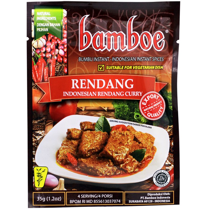 

Bamboe Export Rendang 35Gr