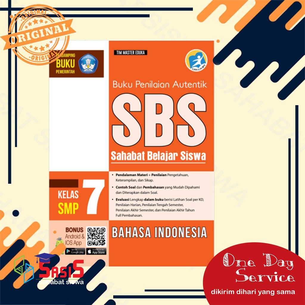 BUKU SOAL SMP : SBS BAHASA INDONESIA KELAS 7
