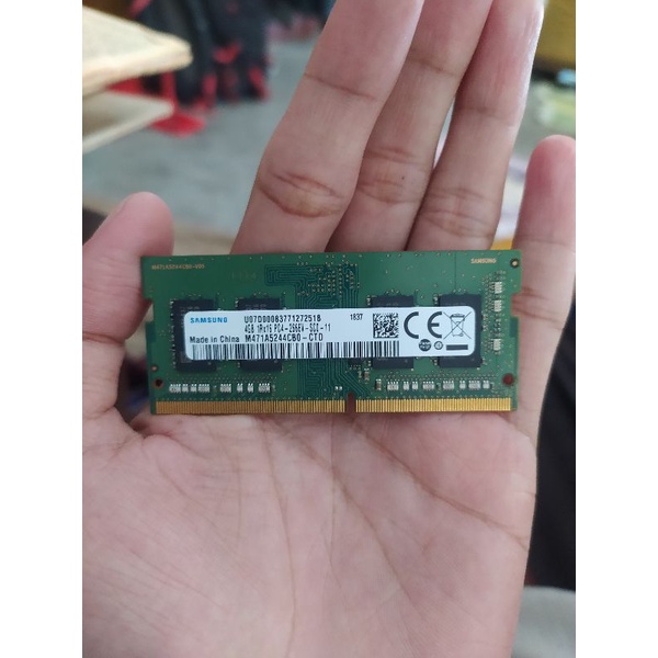 RAM 4GB DDR4 Copotan laptop HP merk samsung 1Rx16 PC4 2666v 2666