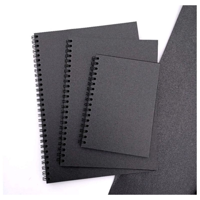 

NOTEBOOK BLACK PAPER/SKECTBOOK BLACK PAPER/A6/A5/B5